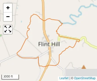 Area schools map